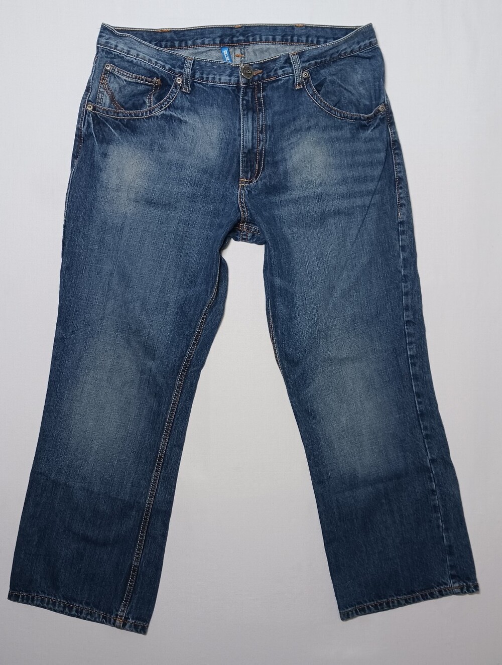 Wrangler 20X Mens No. 42 Vintage Bootcut Jeans 36X30 Slim Dark Wash Denim